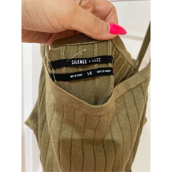 Anthropologie Silence and Noise tank top size large NWOT - Picture 3 of 6